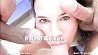 Gloryhole Prinzessin - so viel Sperma auf ein Mal