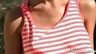 Teen mit echten dicken Titten Zopf von einem weissen gefickt