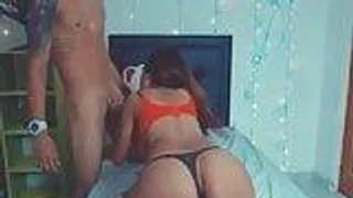 Amateur Pärchen beim blasen und ficken