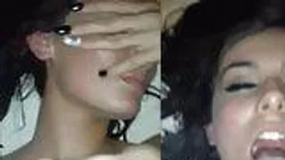 Heisser Blowjob Teen alle 3 Schwänze