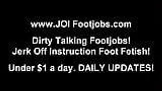 Ich zeige dir meine füsse und du wichst dir den Schwanz - Footjob mit der geilen Freundin